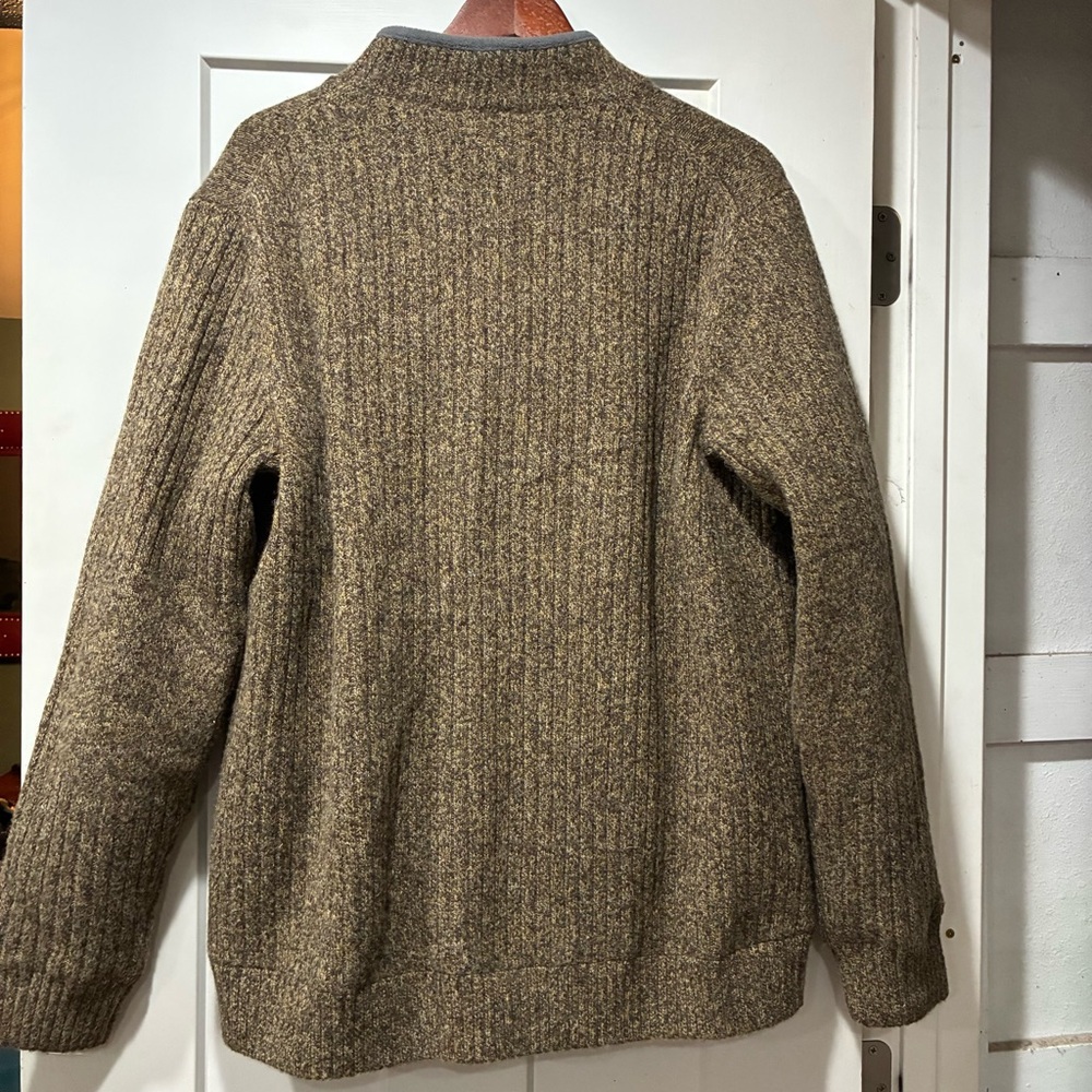 Men's Shetland Wool Windproof Zip Sweater
Color Tarmac XL - Picture 9 of 9